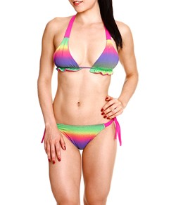 Biquni Cortininha Arsi Beach Wear (4508) Arco-ris