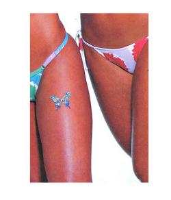 Bijoux de pele - Butterfly Blue