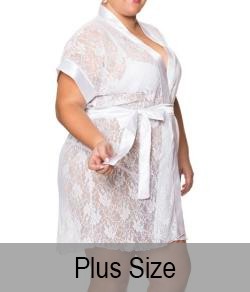 Robe Curto Renda Brupi (7704) Plus Size