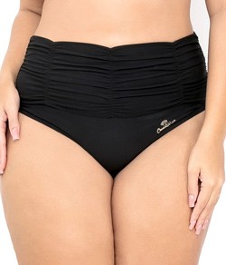 Tanga Sunquni Hot Pant Drapeado Banho de Mar Dilady Lisos (617224)