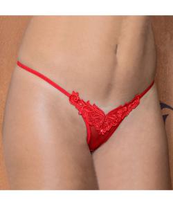 Fio Dental Em Tule com Bordado (360)