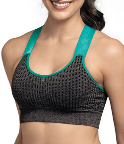 Top Cruzado Ultraleve DeMillus (61225) Preto