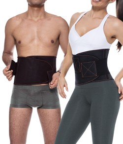 Cinta Faixa Abdominal Unissex Easy Waist Esbelt (17WA)
