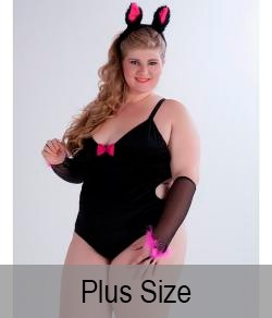 Fantasia Coelha Sexy Garota Veneno (148) Plus Size