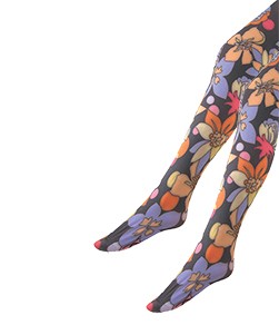 Meia-Cala Estampada 3D Fuchsia Jiggy (FUC) Fio 50
