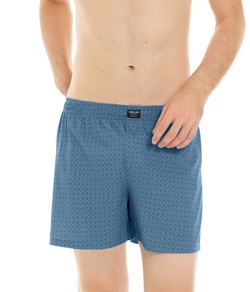 Samba Canção Geométrica Laibel (60.000055) 100% Algodão - Azul