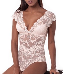 Body Rendado Sem Bojo Liebe Nude Renda (506616)