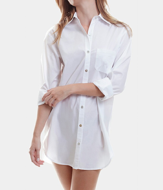 Camiso - Boyfriend Shirt Liz Loungewear (21040) Algodo Pima Peruano
