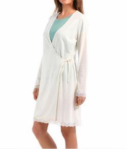 Cardigan Cruzado Liz Loungewear (23282) Algodo Pima Peruano