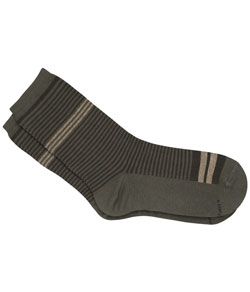 Meia Masculina Cano Longo Listras Lupo Sportwear (01215-066) Algodo