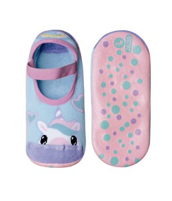 Sapatilha Infantil Antiderrapante Unicrnio Lupo Kids (13211-003)