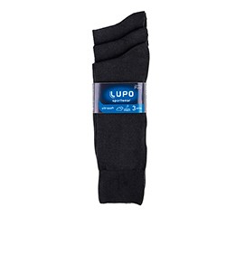 Kit 3 Pares de Meias Ultrasoft Lupo Sportwear (1725-089) Pretas