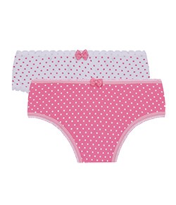Kit Infantil 2 Calcinhas Lobinha Lupo (00208-088) Rosa Po