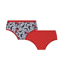 Kit Infantil 2 Calcinhas Disney Lupo (00236-088) Minnie/Po