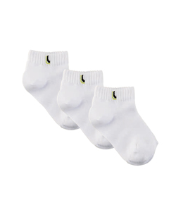 Kit Infantil 3 Pares de Meias Lupo Kids (02725-089) Brancas