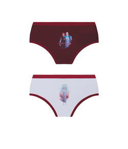 Kit Infantil 2 Calcinhas Lupo Kids (00276-088) Frozen Disney
