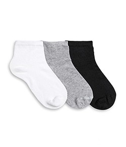 Kit 3 Pares de Meias Basic Lupo (04200-089) Branca/Cinza/Preto