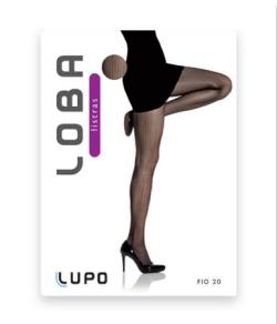 Meia-cala Listras Loba Lupo (05682-001) Fio 20
