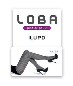 Meia-Cala Pied-de-Poule Loba Lupo (05815-001) Fio 70