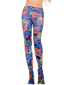 Meia-cala Leg Avenue 7147 "Kaleidoscope Prints"