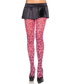Meia-cala Leg Avenue (7722) Neon Leopard