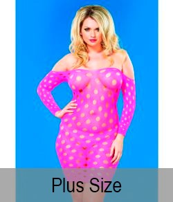 Mini Vestido Neon "Seamless Pot Hole Net Off the Shoulder Mini Dress" Leg Avenue (86579Q)