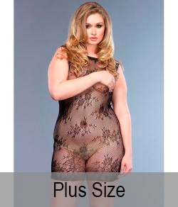 Mini Vestido Arrasto Rendado "Floral Stretch Lace Mini Dress" Leg Avenue (87043Q)