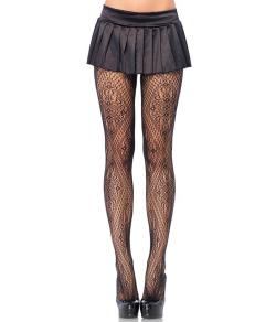 Meia-cala Rendada Leg Avenue (9957) "Florentine Lace Pantyhose"