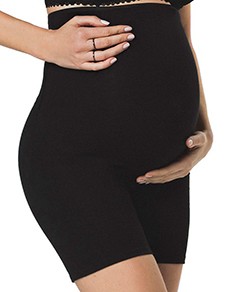Bermuda Gestante Cintura Alta Mondress Maternity (20020E) Plus Size
