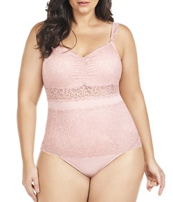 Body Amamentao com Renda Mondress (20205E) Plus Size