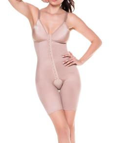 Modelador com Pernas e Abertura Frontal Mondress (345R) Cetinete e Busto em LYCRA