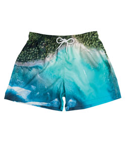 Short Masculino Paisagem Mar Mash (614.04)