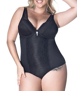 Body com Renda nica Nayane Rodrigues (BD 04 14 001) Plus Size