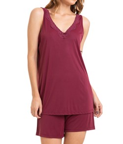 Pijama Curto Regata Paulienne Clássica (C.B2.057.99) Microfibra