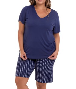Bermudoll Po Liganete Paulienne  (T.B6.072.99) Plus Size