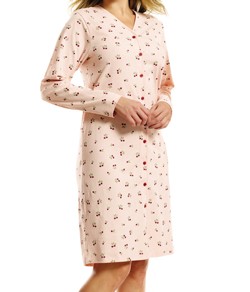 Camisola Aberta Manga Longa Paulienne (I.213.62.A) 100% Algodo