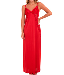Camisola Longa Liganete e Renda Sepie (2095) Rubi
