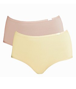 Kit 2 Calcinhas Sloggi Classic Maxi (10124534) Mink/Papiro