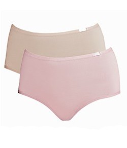 Kit 2 Calcinhas Classic Maxi Sloggi (24545) Mink/Essence