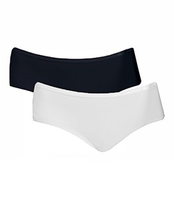 Kit  2 Calcinhas Sloggi Classic Midi (10124547) Branco/Preto