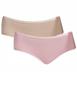 Kit  2 Calcinhas Classic Midi Sloggi (24547) Mink/Essence