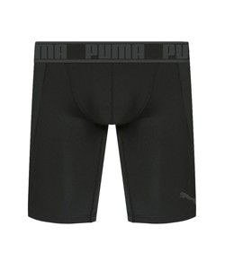 Cueca Boxer Longa em Microfibra Puma (14050-001) com Recorte