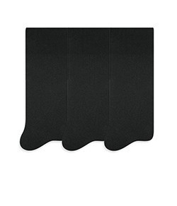 Kit 3 Pares de Meias Social Masculina Selene (3033-001) Pretas