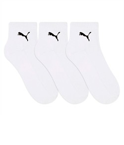 Kit 3 Pares de Meias Puma Masculina (4510-001) Brancas