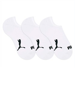 Kit 3 Pares de Meias Sapatilha Puma Masculina (4515-001) Brancas