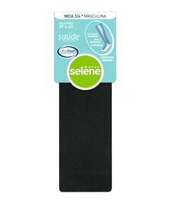 Meia 3/4 Masculina Compresso Moderada Selene (6096.002) 5-10mmHg