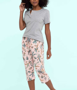 Pijama Capri Sensare Savana (13131) Algodo