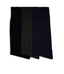 Kit 3 Pares de Meias Social Masculina Trifil (T07001/7001) Preto/Chumbo/Marinho