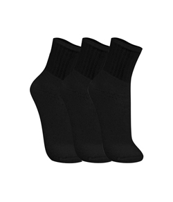 Kit 3 Pares de Meia Esportiva Trifil (T08721/8721) Pretas