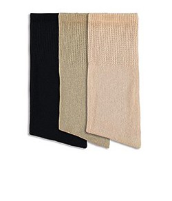 Kit 3 Pares de Meias Casual Masculina Trifil (TS7125/7125) Preto/Cqui/Duna
